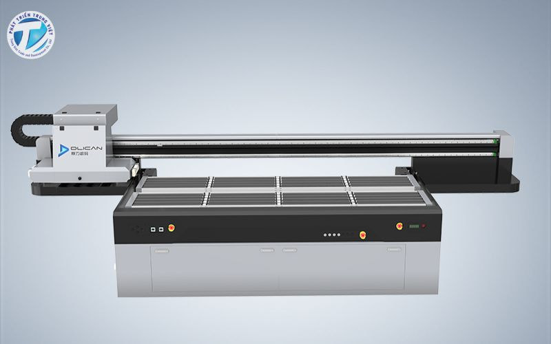 Máy in UV phẳng khổ lớn được sử dụng rộng rãi trong ngành in ấn 